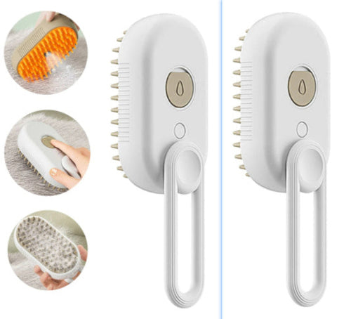 Cat Steam Brush Steamy Dog Brush 3 In 1 Electric Spray Cat Hair